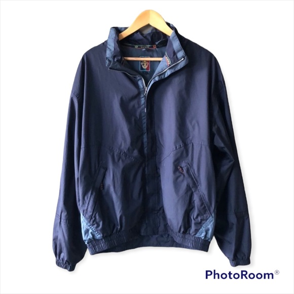SUNICE Vintage Navy Blue Jacket